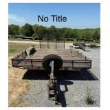 Utility Trailer Not Title