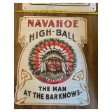 Navahoe tobacco sign