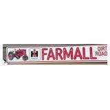 National harvester Farm sign