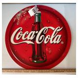 Coca-Cola sign round