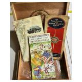 Esso 1937 Middle Atlantic states & Vagas Cigar box