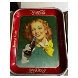 Coca-Cola trays (3)