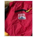 Marlboro windbreaker pants, purses