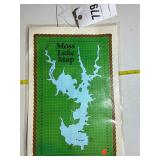 Moss Lake NC map
