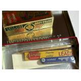 Long Ranger caps, Scripto, Fineline Erasers Contai