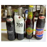 Vintage soda bottles