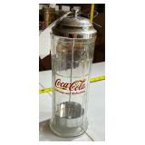 Coke Glass Straw Holder