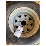 Set of Wheels and tires