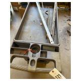 Cart with contents