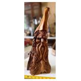 Wooden sculpture art