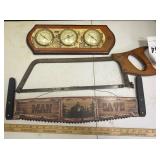 Saw and decor
