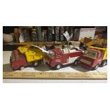 Vintage Tonka toy trucks
