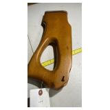 Wooden thumb hole stock