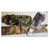 Harness and camouflage gear