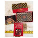 Matchbox tin and cards