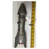 Vintage Astro Mfg. Die-Cast Guided Missile Bank