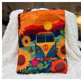 Hippie 70s Retro Van Tote Bag