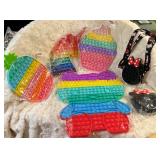 Lot of fidget poppers