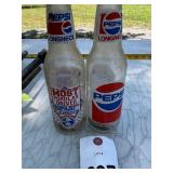 Pepsi cola drink glasses