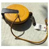 Retractable power cord