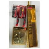 Clamps, Wire brushes & Sharpner