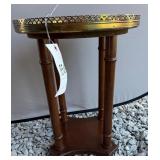 Round end table