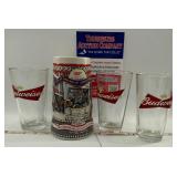 Budweiser glasses
