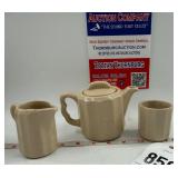 Creamer and sugar
