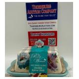 Pioneer woman, butter dish