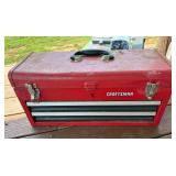 Craftsman toolbox with tools
