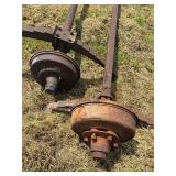 2 Trailer Axles