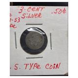 Trime US Three cent piece