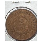 US Two Cent Piece
