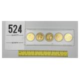 2000 US quarter proof set