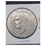 1974 Eisenhower dollar