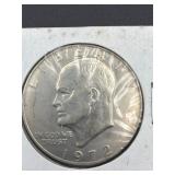 Eisenhower dollar 1972
