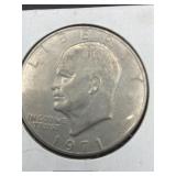 Eisenhower dollar 1971