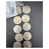 Half dollars