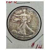 Walking liberty half dollar 1938