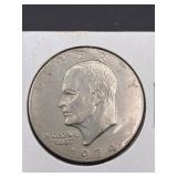 Eisenhower dollar 1974