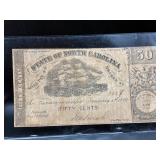 1866 State of North Carolina 50 Cents Bank Note