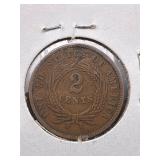 US Two Cent Piece