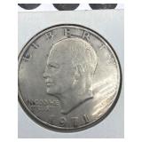 1971 Eisenhower dollar