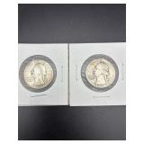 Silver quarters