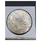 1921 Morgan silver dollar