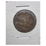 Flying cent 1857