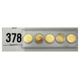 2001 quarters proof set