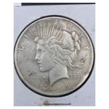 1923 Peace silver dollar