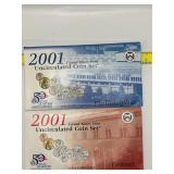 2001 proof set