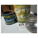 Vintage peanuts can and more